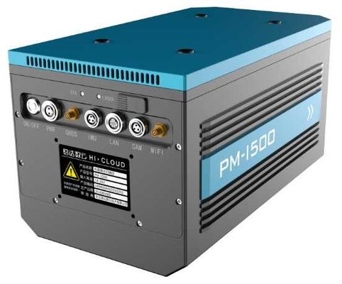 4.4kg高精度移動式LiDARシステムPM-1500 PRR100-2000kHz