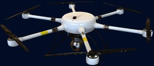 120min最大負荷8kgの多回転子UAV Long120の小雨の抵抗6台の軸線の無人機