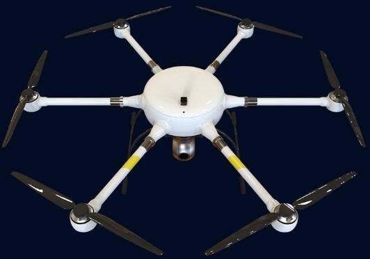 120min最大負荷8kgの多回転子UAV Long120の小雨の抵抗6台の軸線の無人機