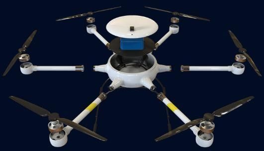 120min最大負荷8kgの多回転子UAV Long120の小雨の抵抗6台の軸線の無人機