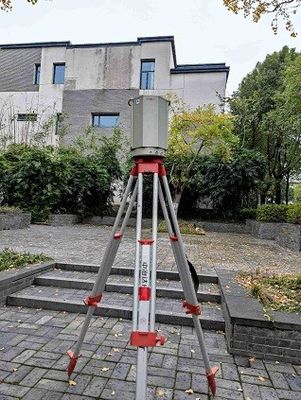 500kHz IP64の建築現場の走査器HS650i高周波3Dレーザーの調査装置