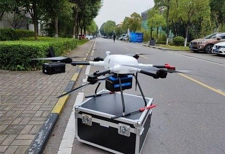 道の調査のための100-2000kHz高精度の5mm@50m PM-1500 UAV LiDARシステム