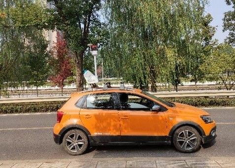 30MP決断のHiScan-C車はLiDARシステム移動式にLiDARの地図を描を取付けた