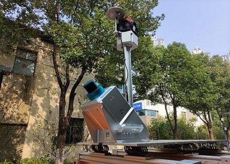 HiScan-C 5mm@40mの正確さの変形のモニタリング システムを調査する移動式LiDARの土地