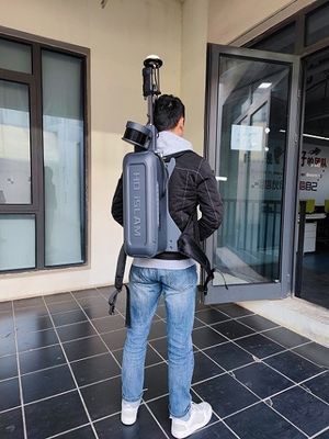 手持ち型スキャンし、模倣する内部スペースのための3D LiDAR HiSLAM
