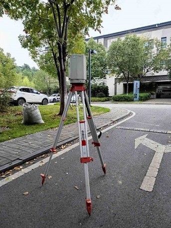650mの3D建物のための地球レーザー スキャナIP64 HS650i 3Dレーザーのスキャン装置