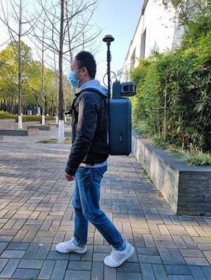 森林資源の調査のための多モード3D LiDAR HiSLAM